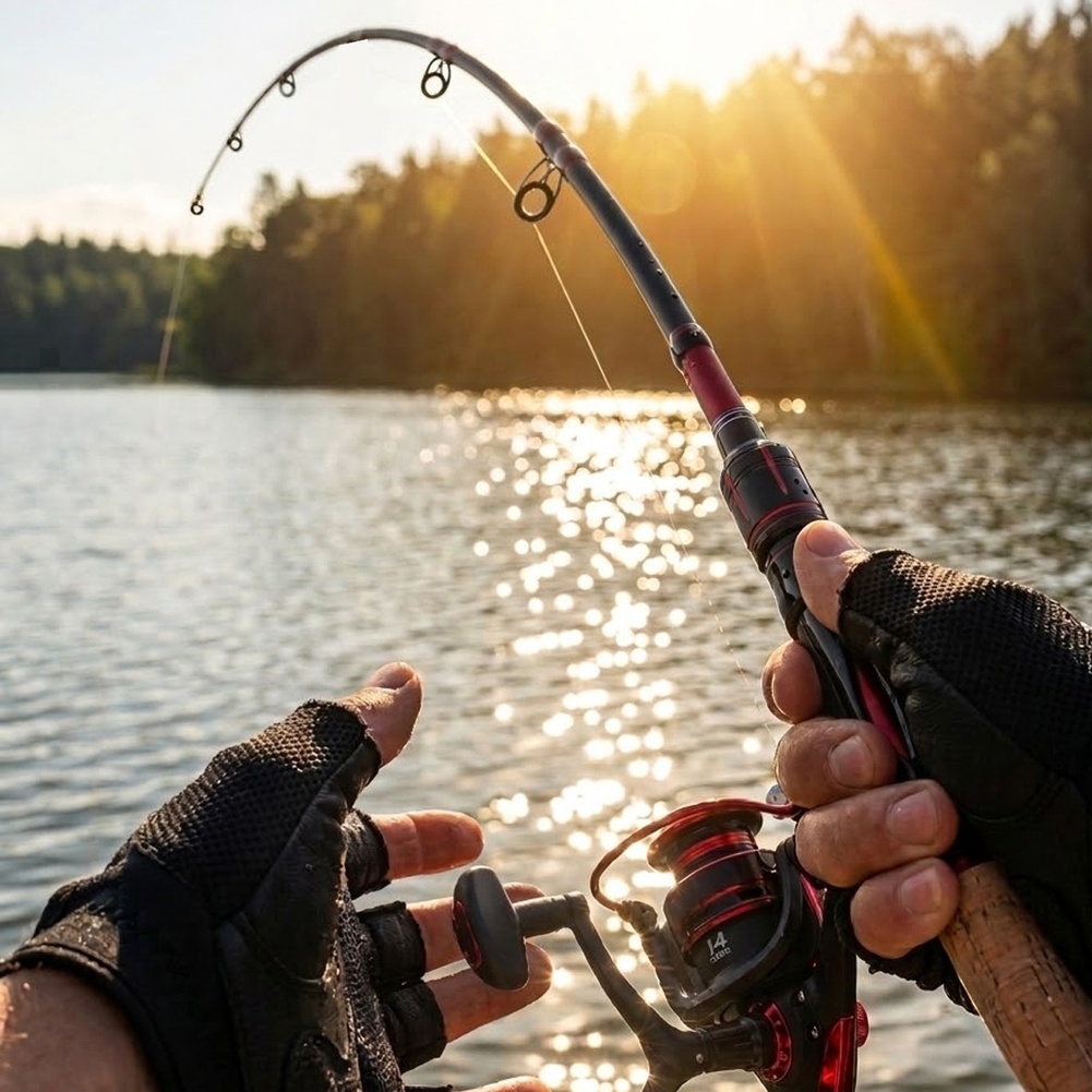 Fishing Rod Carbon Fiber - قصبة صيد من ألياف الكربون خفيفة