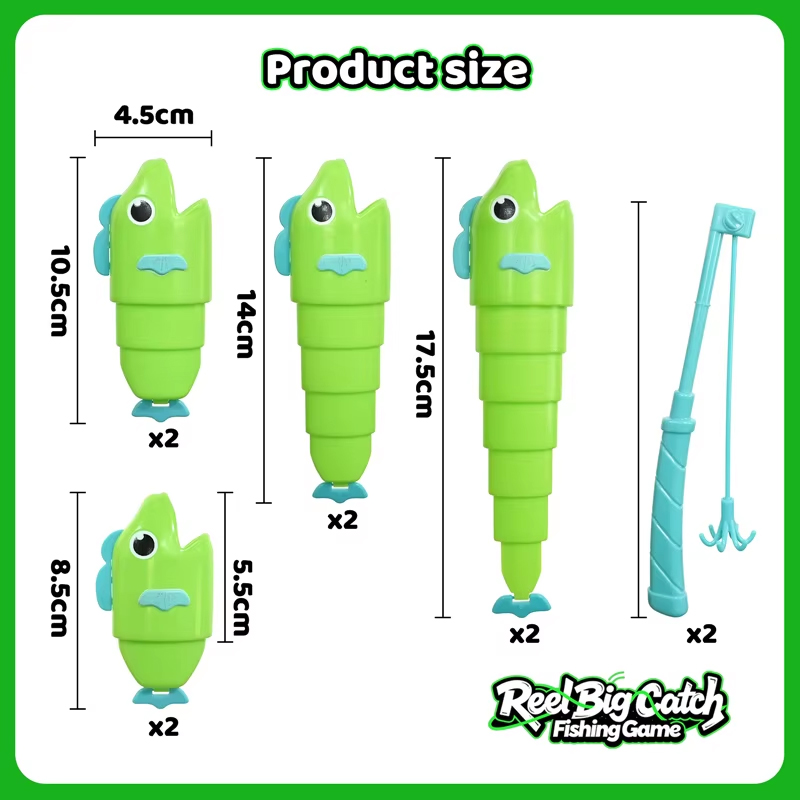 لعبة صيد تنافسية لشخص أو شخصين - مراجعة Fishing Rod Telescopic وسعره