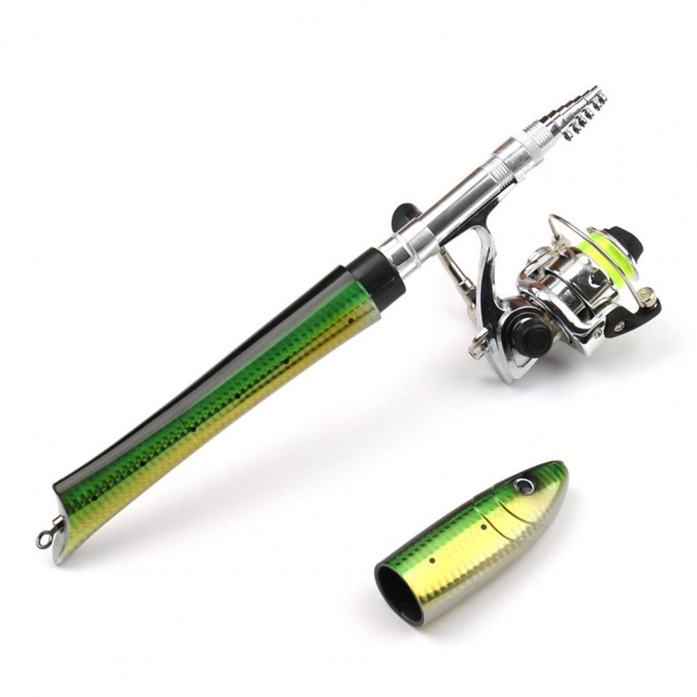 الصيد رود قضيب تليسكوبي المحمو - مراجعة Fishing Rod Spinning وسعره