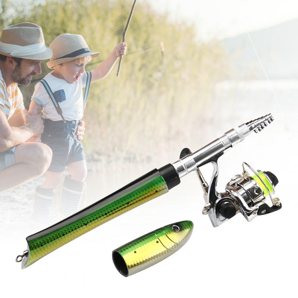 الصيد رود قضيب تليسكوبي المحمو - مراجعة Fishing Rod Spinning وسعره