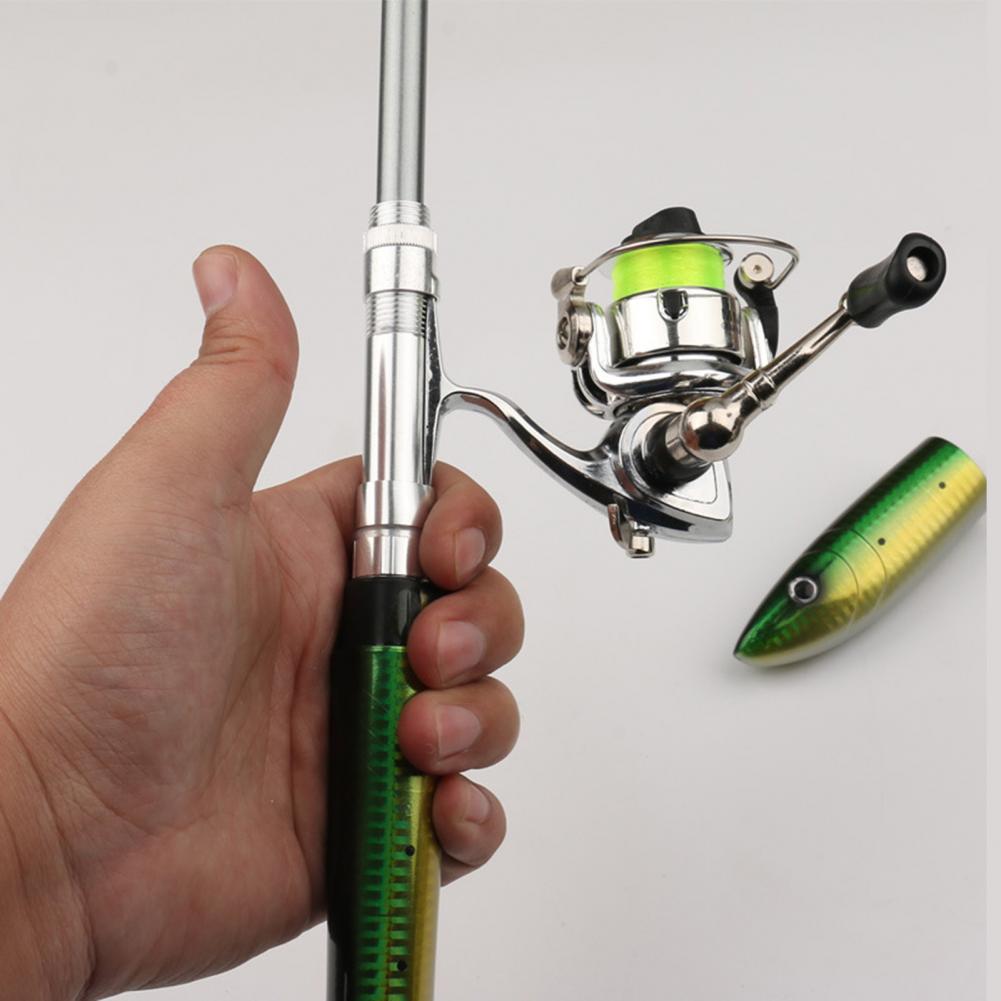 الصيد رود قضيب تليسكوبي المحمو - مراجعة Fishing Rod Spinning وسعره